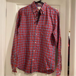 COPY - Men’s j crew plaid button down size medium slim
Fit